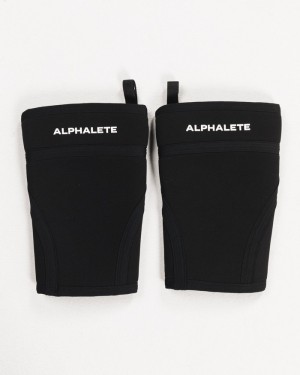 Alte Accesorii Barbati Alphalete Knee Sleeves Negrii | 712864-FUV