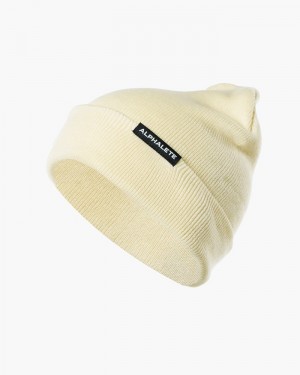 Caciuli Barbati Alphalete Essential Foldover Bej | 851309-SFP