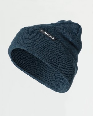 Caciuli Barbati Alphalete Essential Foldover Verzi | 304861-RLF