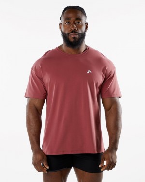 Camasa Barbati Alphalete Emblem Roz | 409285-SGX