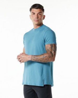 Camasa Barbati Alphalete Evo Albastri | 374950-XKB
