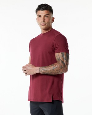 Camasa Barbati Alphalete Evo Rosii | 612834-WKT