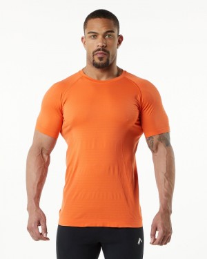 Camasa Barbati Alphalete Hero Portocalii | 591826-MDL