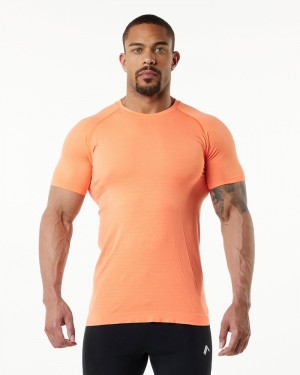 Camasa Barbati Alphalete Hero Portocalii | 364197-YKC