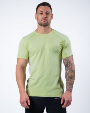 Camasa Barbati Alphalete Hero Verzi | 635179-FRY