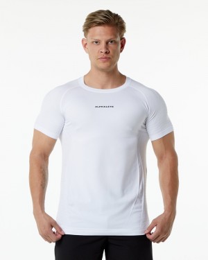 Camasa Barbati Alphalete Ozone Albi | 276801-BZS