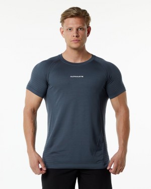 Camasa Barbati Alphalete Ozone Gri Inchis | 720689-RWZ