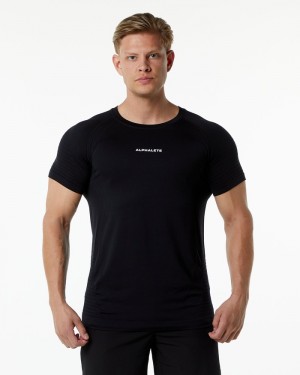 Camasa Barbati Alphalete Ozone Negrii | 098635-HJN