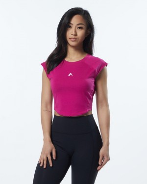 Camasa Dama Alphalete Velocity Crop Roz | 280196-NIR