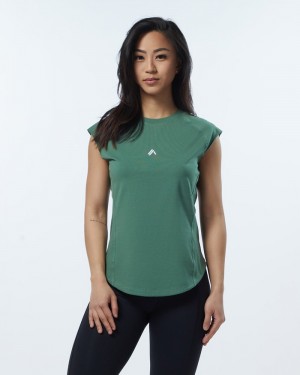 Camasa Dama Alphalete Velocity Verzi | 308674-DGT