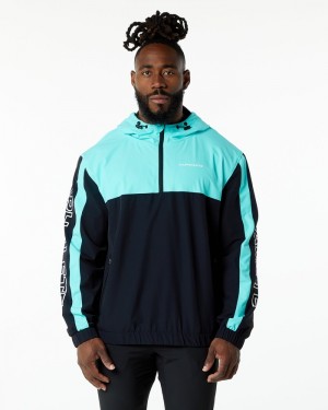 Geaca Barbati Alphalete Infinity Tech Albastri | 920846-RIP
