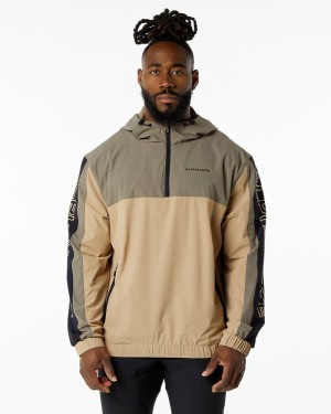 Geaca Barbati Alphalete Infinity Tech Gri Bej | 361874-DIR