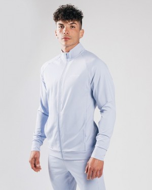 Geaca Barbati Alphalete Trace Albastri | 041536-JHU