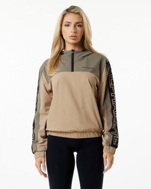 Geaca Dama Alphalete Infinity Tech Bej | 108297-TIO
