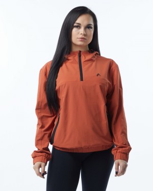 Geaca Dama Alphalete Infinity Tech Portocalii | 039186-PGH