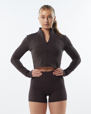 Geaca Dama Alphalete Pulse Gri | 106723-TZM