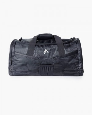 Genti Dama Alphalete Essential Duffel Negrii Camuflaj | 157386-CEW