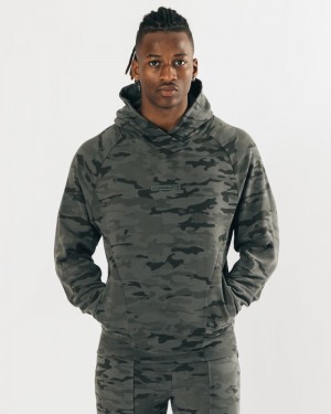 Hanorac Cu Gluga Barbati Alphalete Identity Pro Camuflaj | 764258-SVK