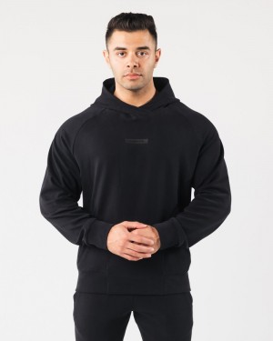 Hanorac Cu Gluga Barbati Alphalete Identity Pro Negrii | 679501-HJD