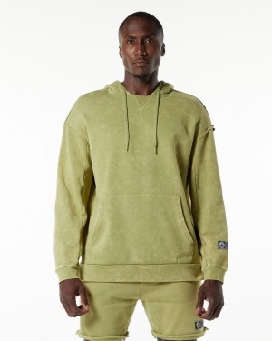 Hanorac Cu Gluga Barbati Alphalete Very Terry Verzi | 346175-LDM
