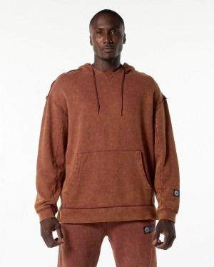 Hanorac Cu Gluga Barbati Alphalete Very Terry Kaki | 365901-COL