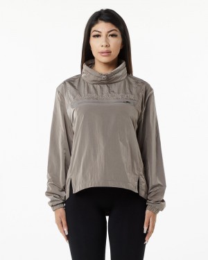 Hanorace Dama Alphalete Endure Pullover Maro | 624501-TOF