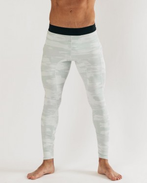 Lenjerie Barbati Alphalete Core Antrenament Argintii Camuflaj | 697085-CYK