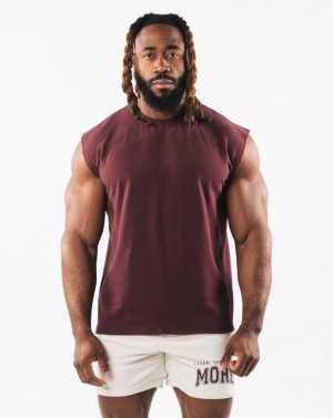 Maiouri Barbati Alphalete Brushed Wolf Head Muscle Visinii | 912075-LWG