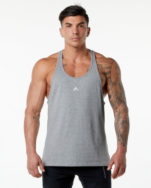 Maiouri Barbati Alphalete Emblem Stringer Gri | 453970-KTH