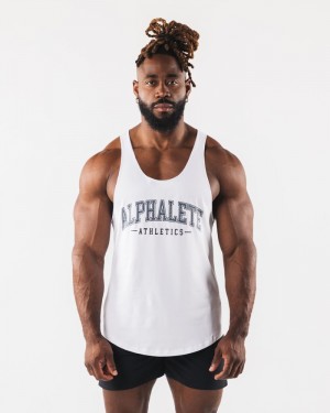 Maiouri Barbati Alphalete Paisley Print Raw Cut Albi | 751826-WBH