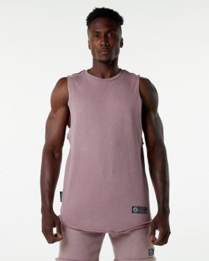 Maiouri Barbati Alphalete Very Terry Cutoff Roz | 054768-EAJ