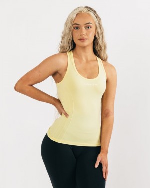Maiouri Dama Alphalete Seamless Galbeni | 963874-ZMF