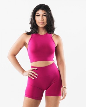 Maiouri Dama Alphalete Stratus Crop Roz | 659102-GAH