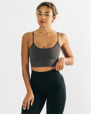 Maiouri Dama Alphalete Ultrasoft Allure Gri | 208417-HQD