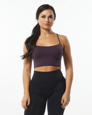 Maiouri Dama Alphalete Ultrasoft Camisole Violet | 793501-XSQ
