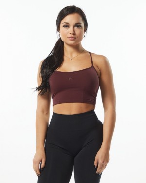 Maiouri Dama Alphalete Ultrasoft Camisole Visinii | 728650-GEU