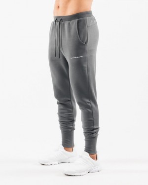 Pantaloni Jogger Barbati Alphalete Academy Club Gri | 681529-OCB