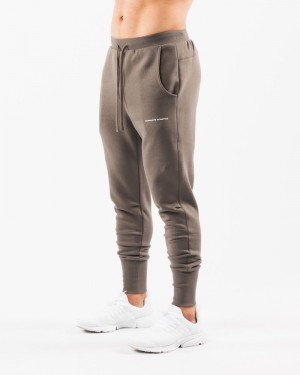 Pantaloni Jogger Barbati Alphalete Academy Club Gri Maro | 753029-OXK