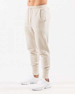 Pantaloni Jogger Barbati Alphalete Academy Club Bej | 954360-TJO