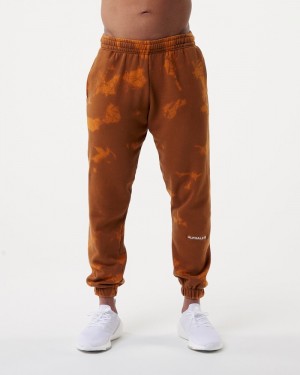 Pantaloni Jogger Barbati Alphalete HCTS Portocalii | 341568-UQY
