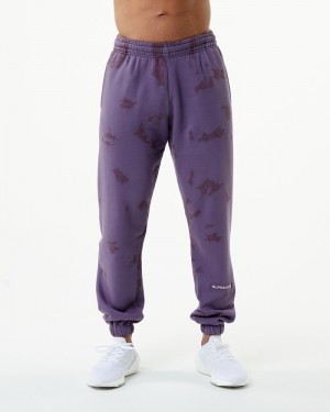 Pantaloni Jogger Barbati Alphalete HCTS Violet | 694258-WXP