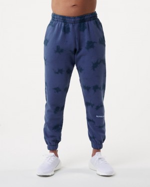 Pantaloni Jogger Barbati Alphalete HCTS Albastri | 134590-XWU