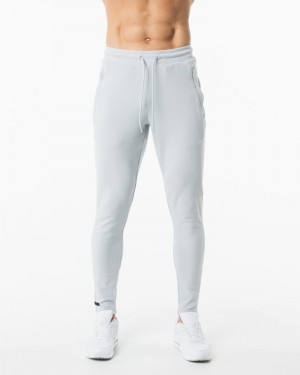 Pantaloni Jogger Barbati Alphalete Identity Gri | 687902-DCL
