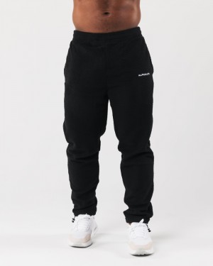 Pantaloni Jogger Barbati Alphalete King Negrii | 130724-FUN
