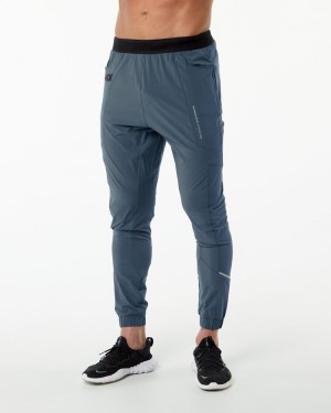 Pantaloni Jogger Barbati Alphalete Studio Albastri | 635014-MWP