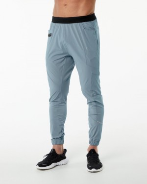Pantaloni Jogger Barbati Alphalete Studio Albastri | 271305-XOU