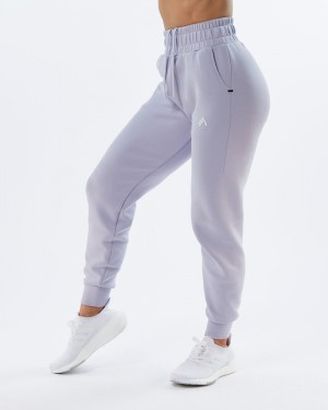 Pantaloni Jogger Dama Alphalete ELMTS Cuffed Violet | 750394-YXF