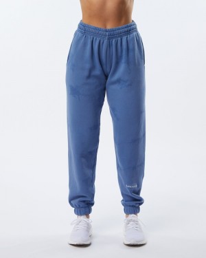 Pantaloni Jogger Dama Alphalete HCTS Albastri | 681547-TPL