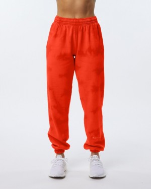 Pantaloni Jogger Dama Alphalete HCTS Rosii | 529837-MDQ