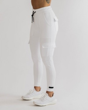 Pantaloni Jogger Dama Alphalete Identity Cargo Albi | 342659-ZQG